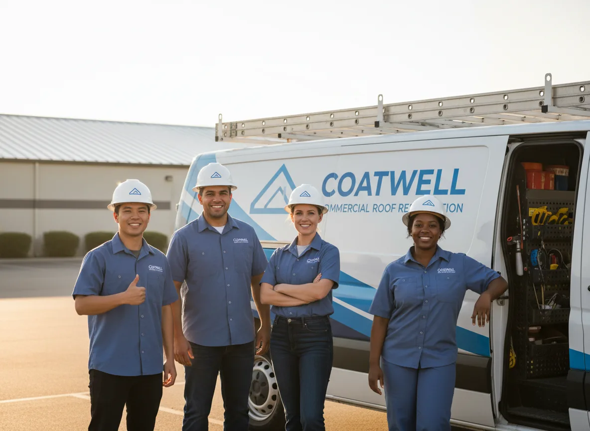 Commercial roof coating company in Newfield, NY